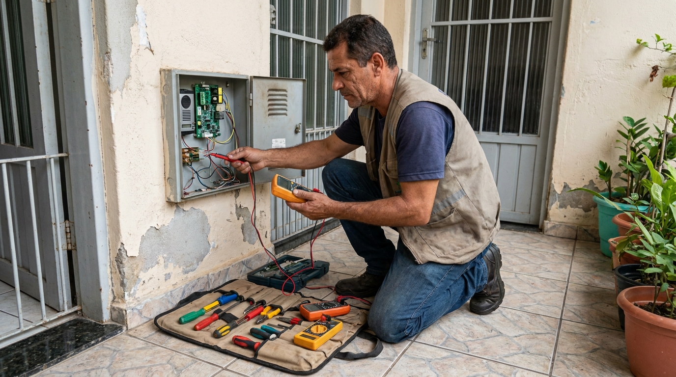Conserto de interfone profissional em Gravataí‑RS