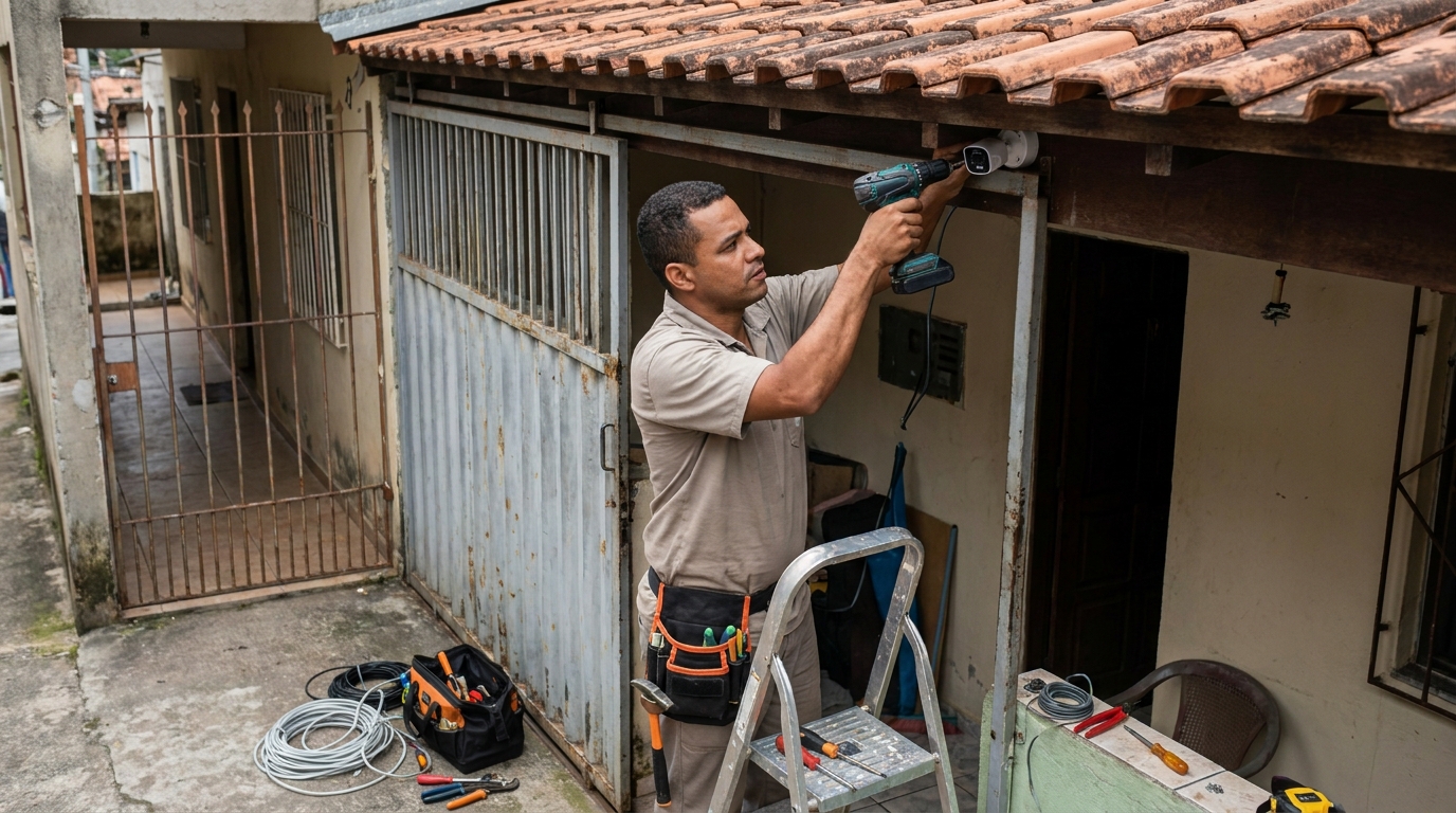 Instalação de Câmeras de Segurança perto de mim em Gravataí‑RS