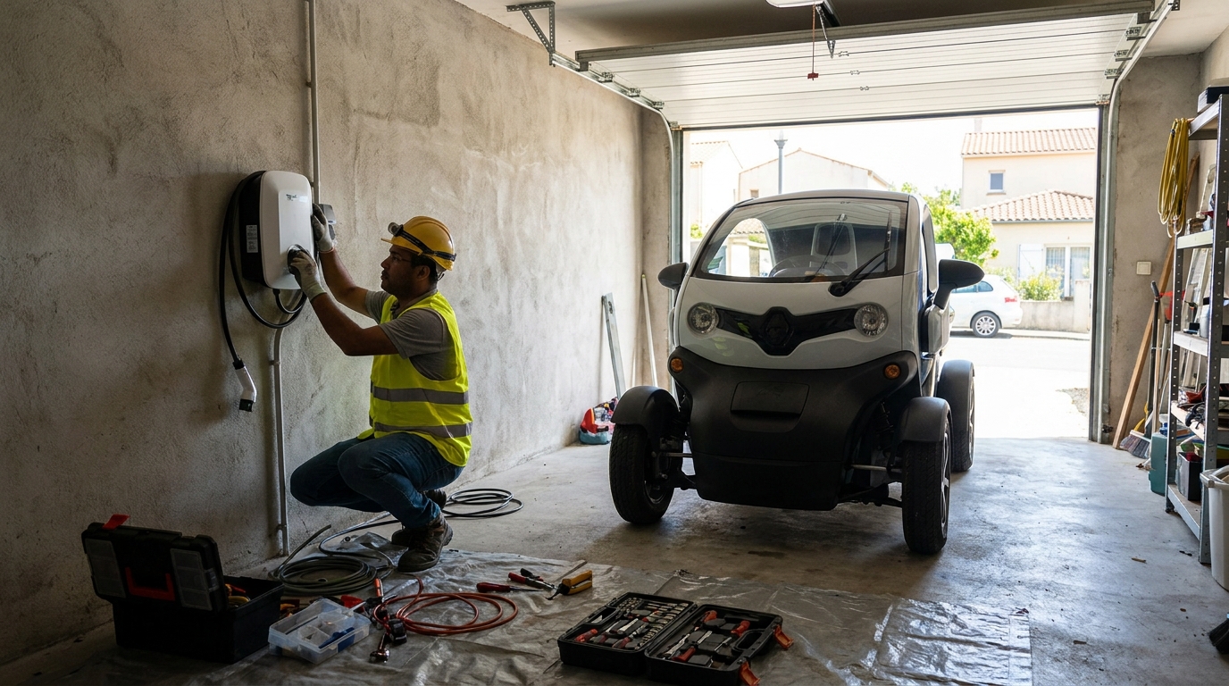 Instalacao de carregador de carro eletrico profissional em Gravataí‑RS