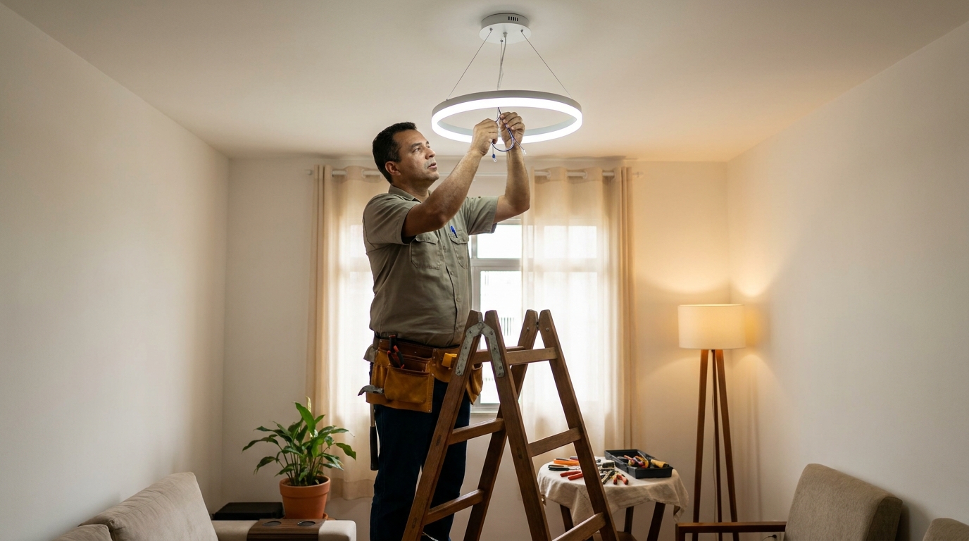 Instalação de Luminárias perto de mim em Gravataí‑RS