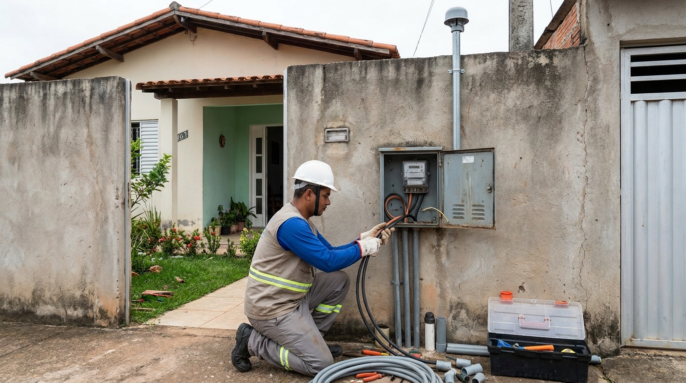 Instalacao de padrao de energia em Gravataí‑RS